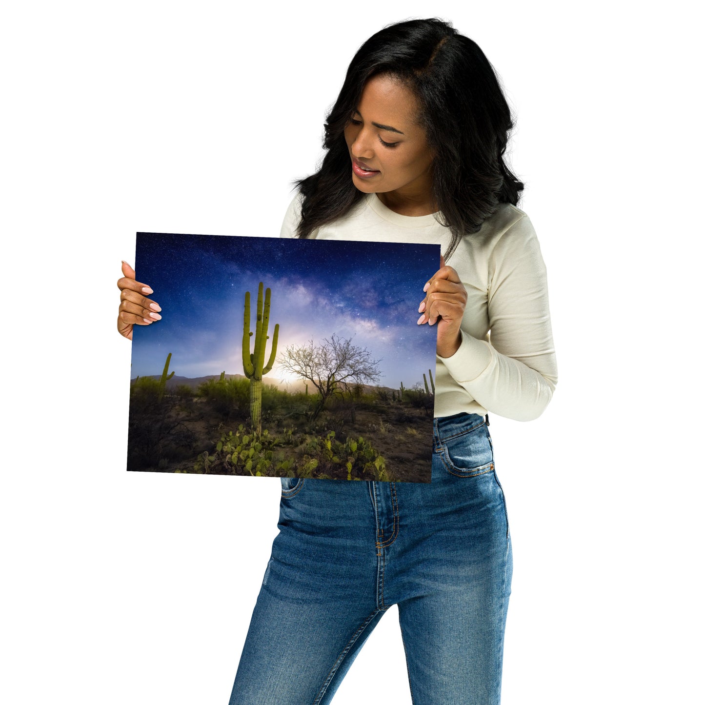 Milkyway Moonrise by Sean Parker Photography | Poster