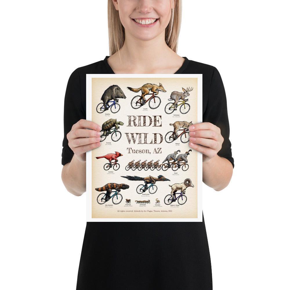 Ride Wild by Joe Pagac | Poster