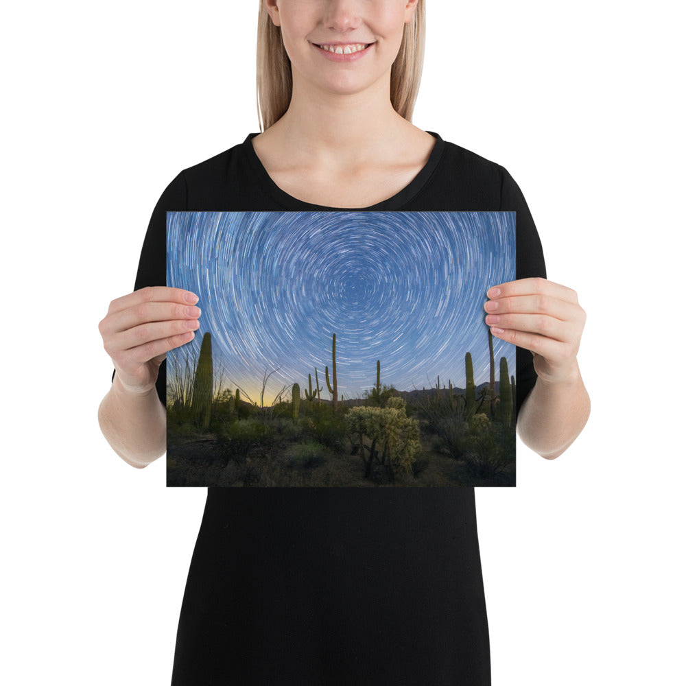 Sonoran Startails by Sean Parker Photography | Poster