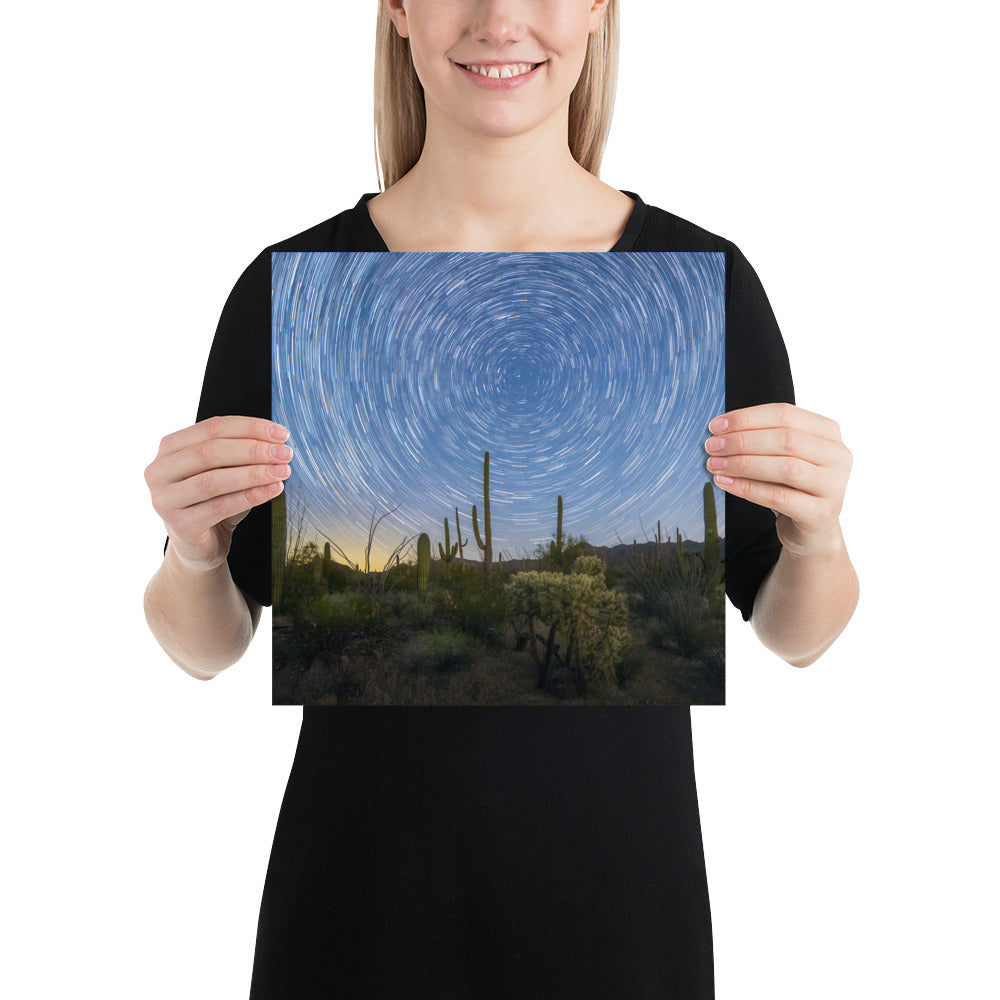 Sonoran Startails by Sean Parker Photography | Poster