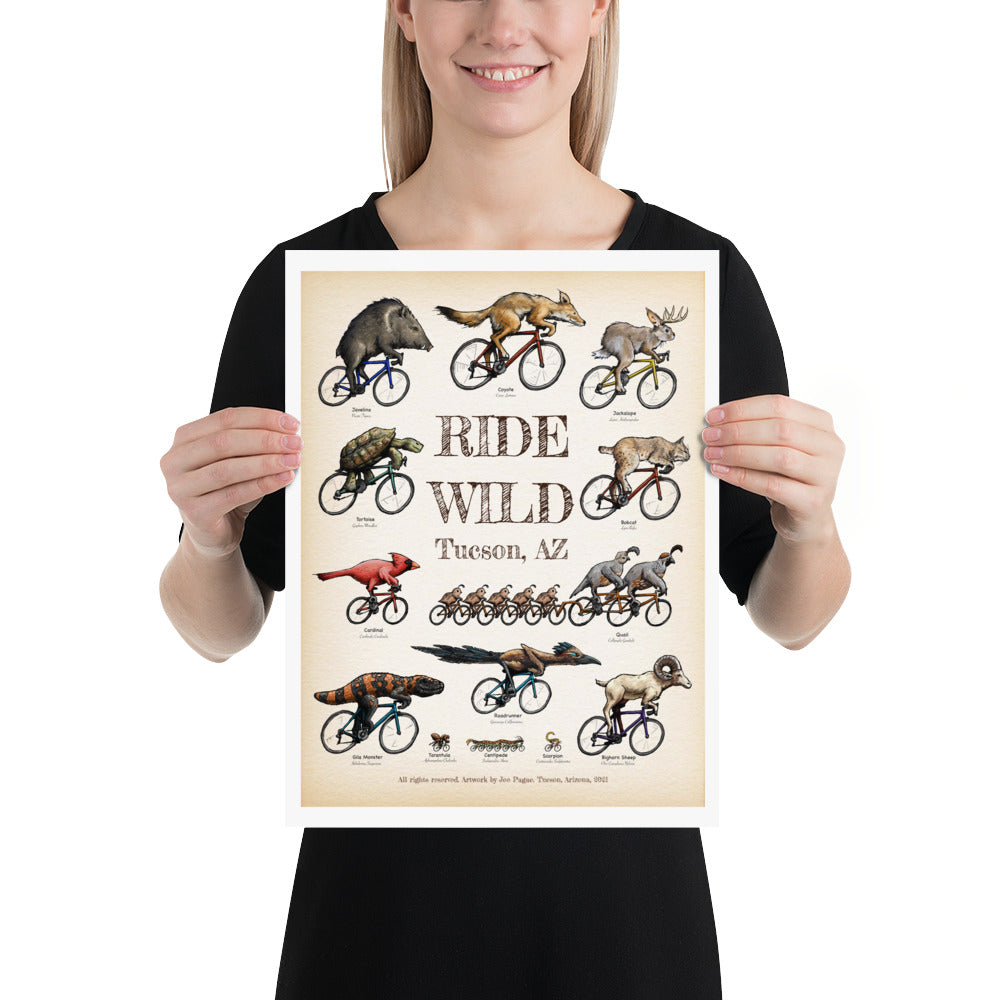 Ride Wild by Joe Pagac | Poster