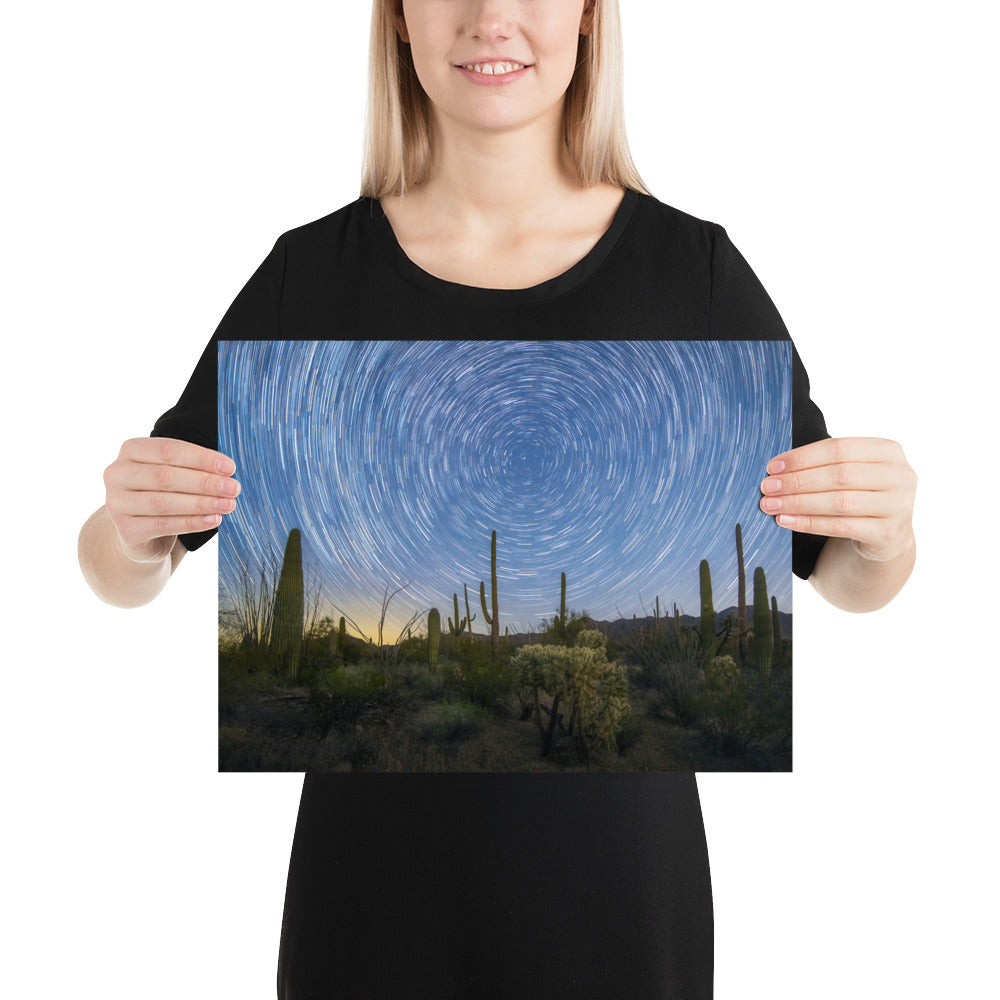 Sonoran Startails by Sean Parker Photography | Poster