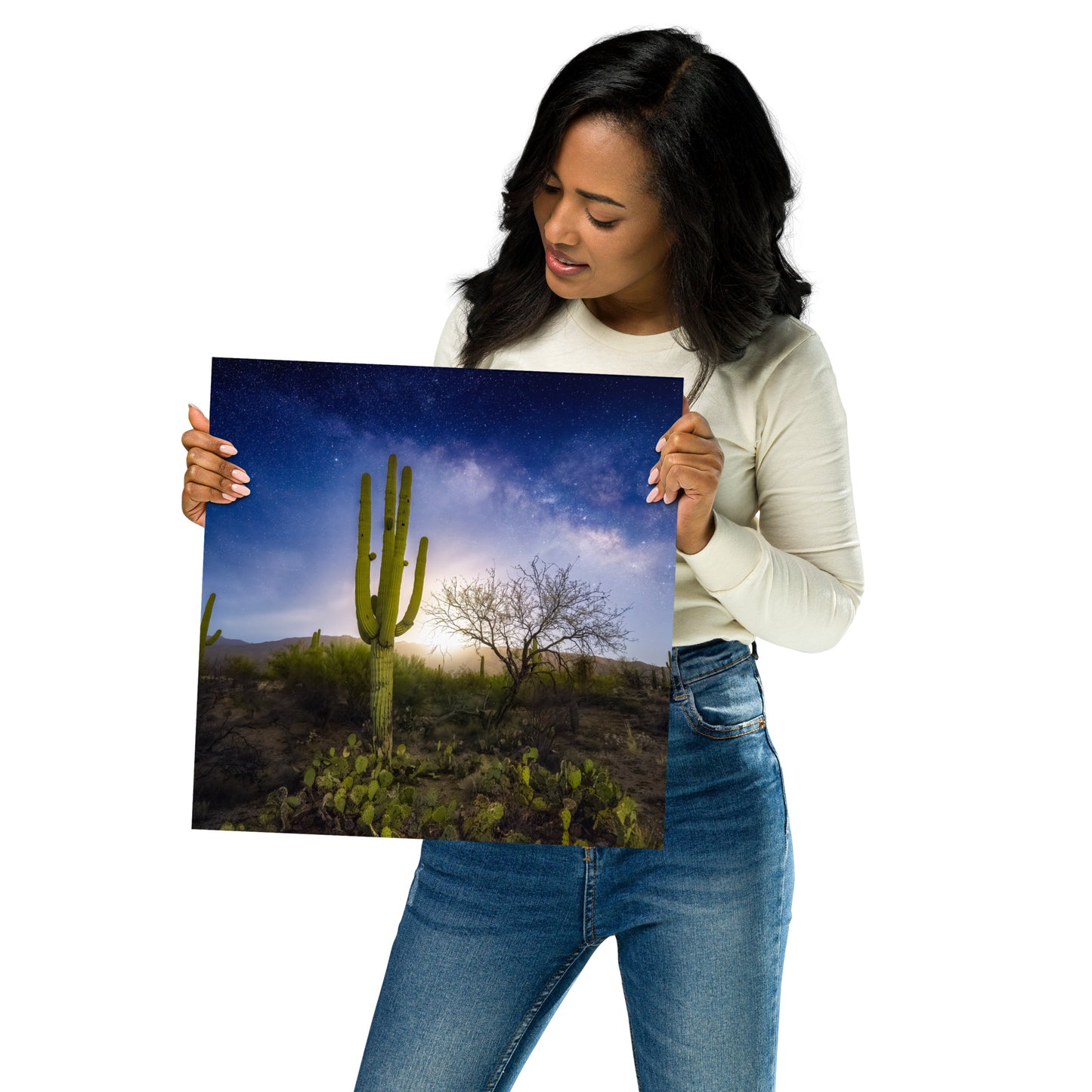 Milkyway Moonrise by Sean Parker Photography | Poster