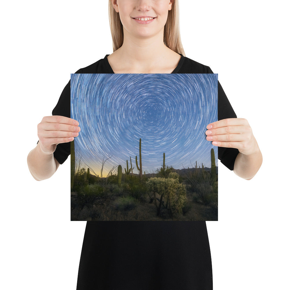 Sonoran Startails by Sean Parker Photography | Poster