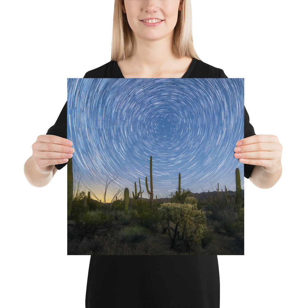 Sonoran Startails by Sean Parker Photography | Poster