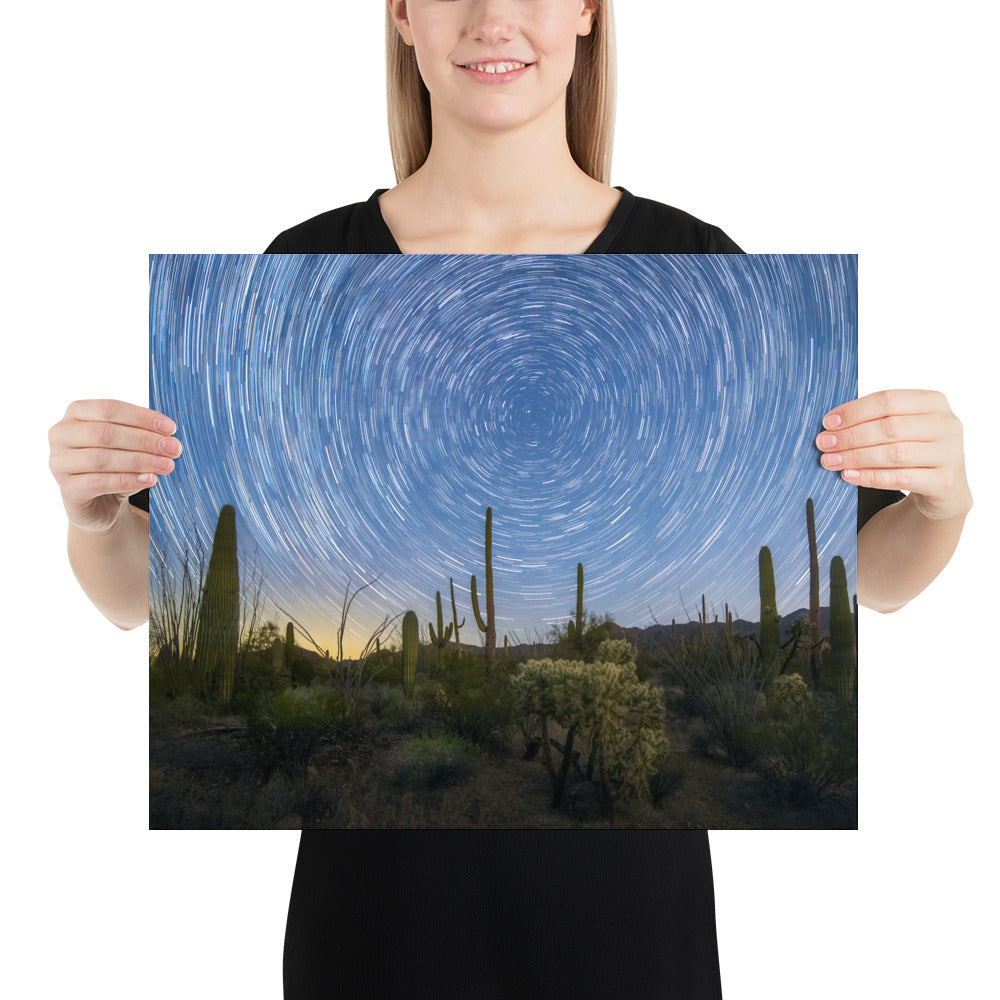 Sonoran Startails by Sean Parker Photography | Poster