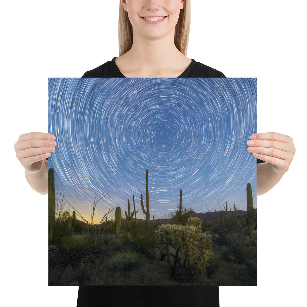 Sonoran Startails by Sean Parker Photography | Poster