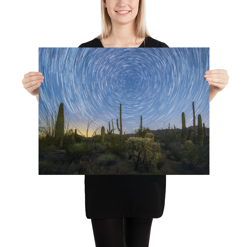 Sonoran Startails by Sean Parker Photography | Poster
