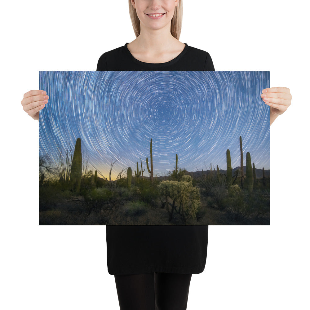 Sonoran Startails by Sean Parker Photography | Poster