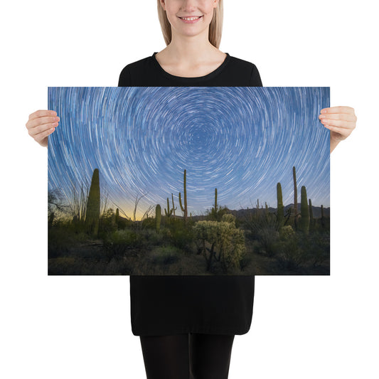 Sonoran Startails by Sean Parker Photography | Poster