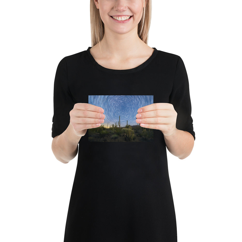 Sonoran Startails by Sean Parker Photography | Poster