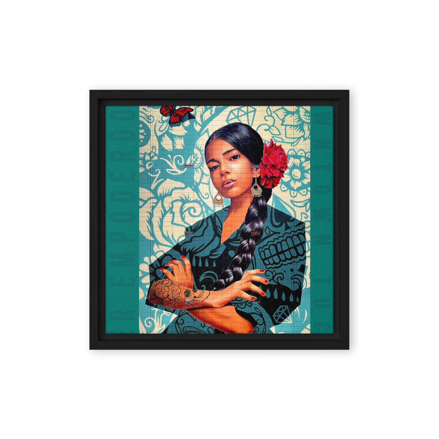 Mujer Empoderdora - Ignacio Garcia | Framed Canvas