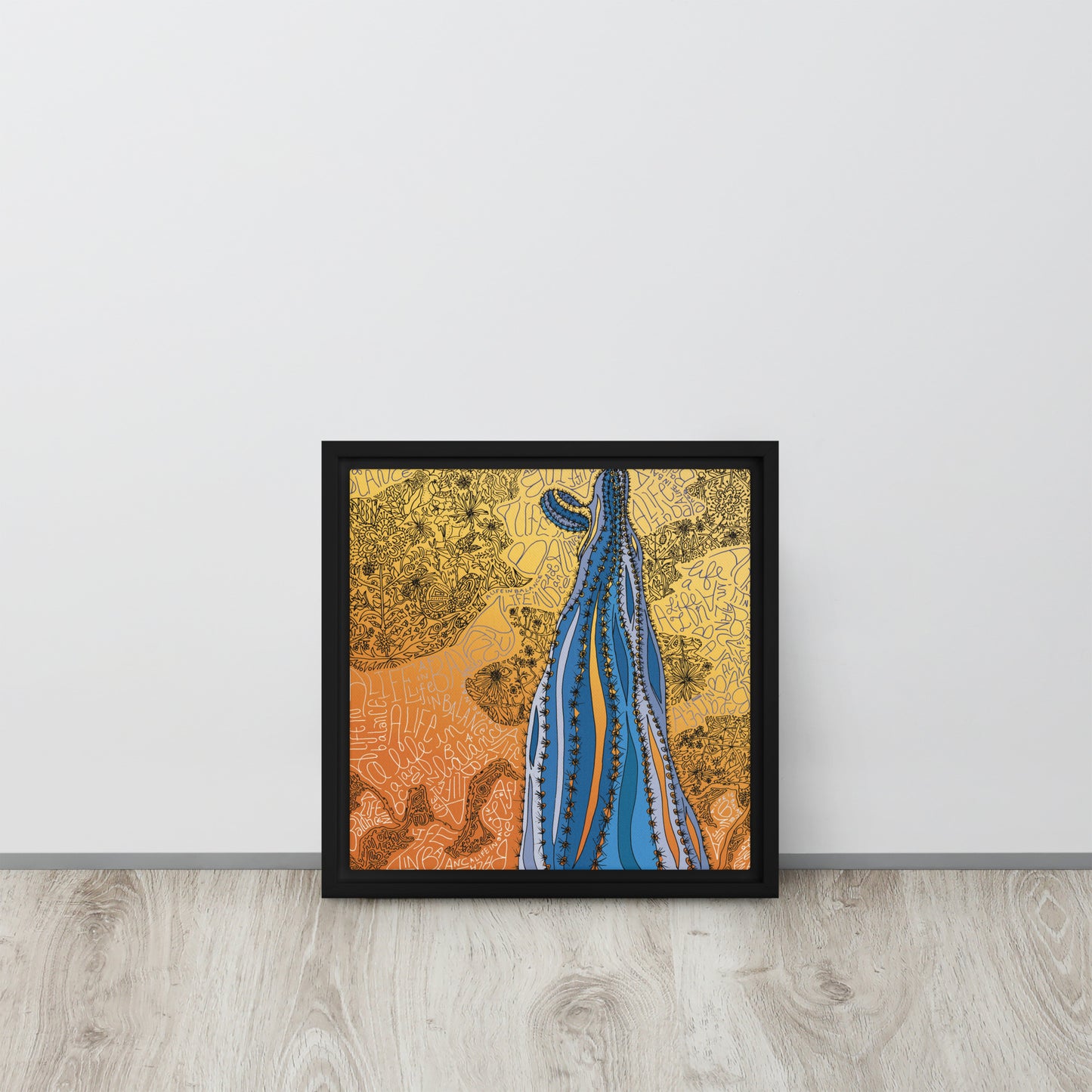 Life in Balance by Lauri Kaye | Framed canvas