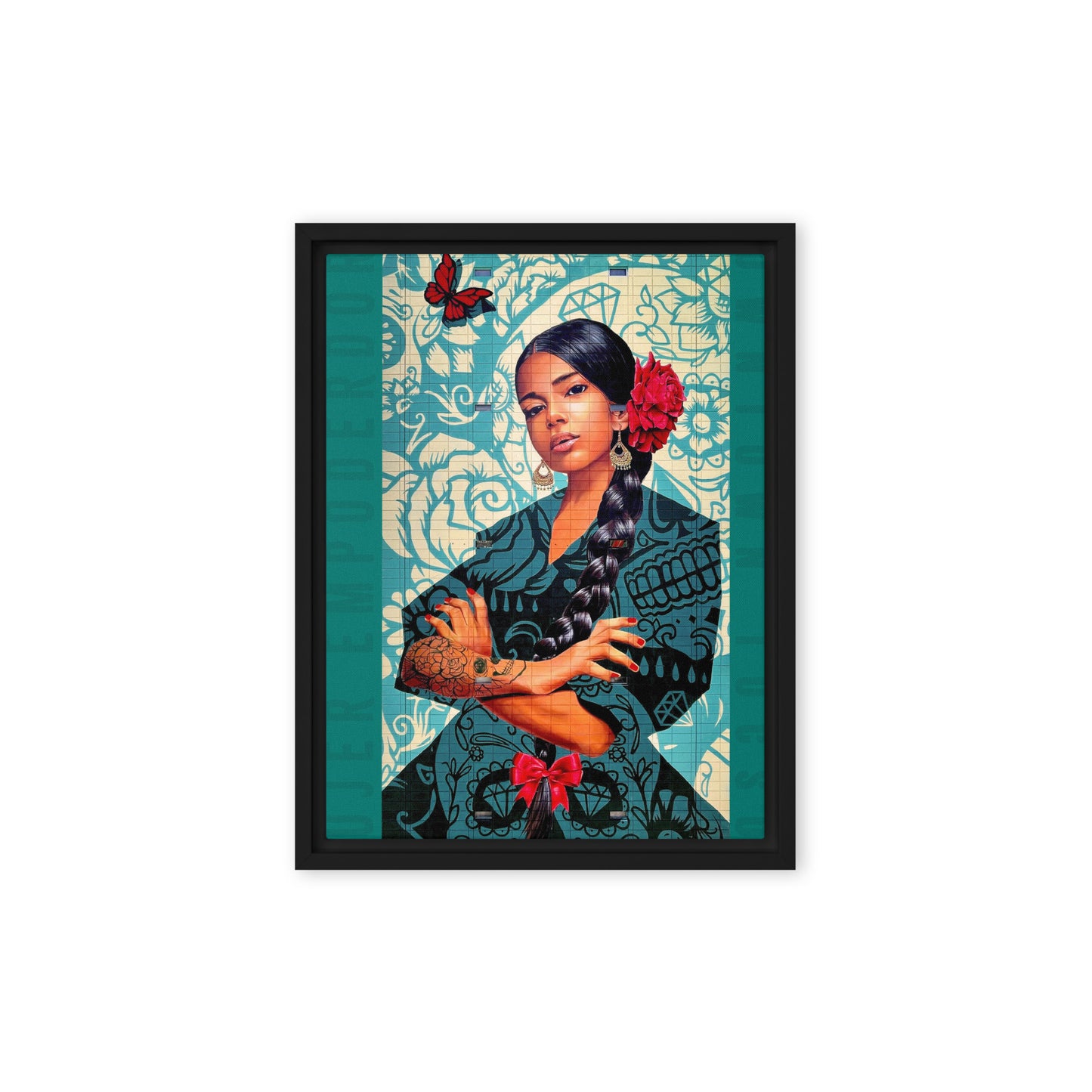 Mujer Empoderdora - Ignacio Garcia | Framed Canvas