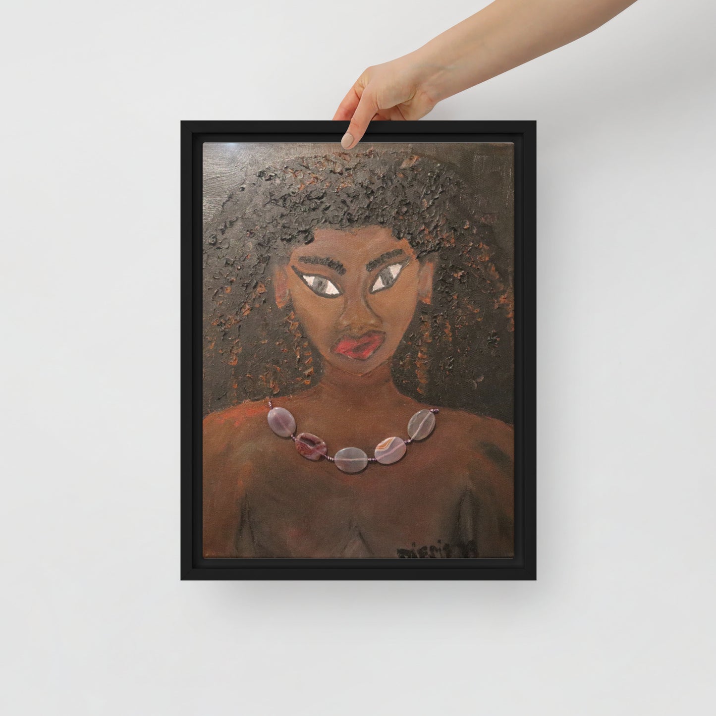 Boobies by Randiesia Fletcher | Framed Canvas Print