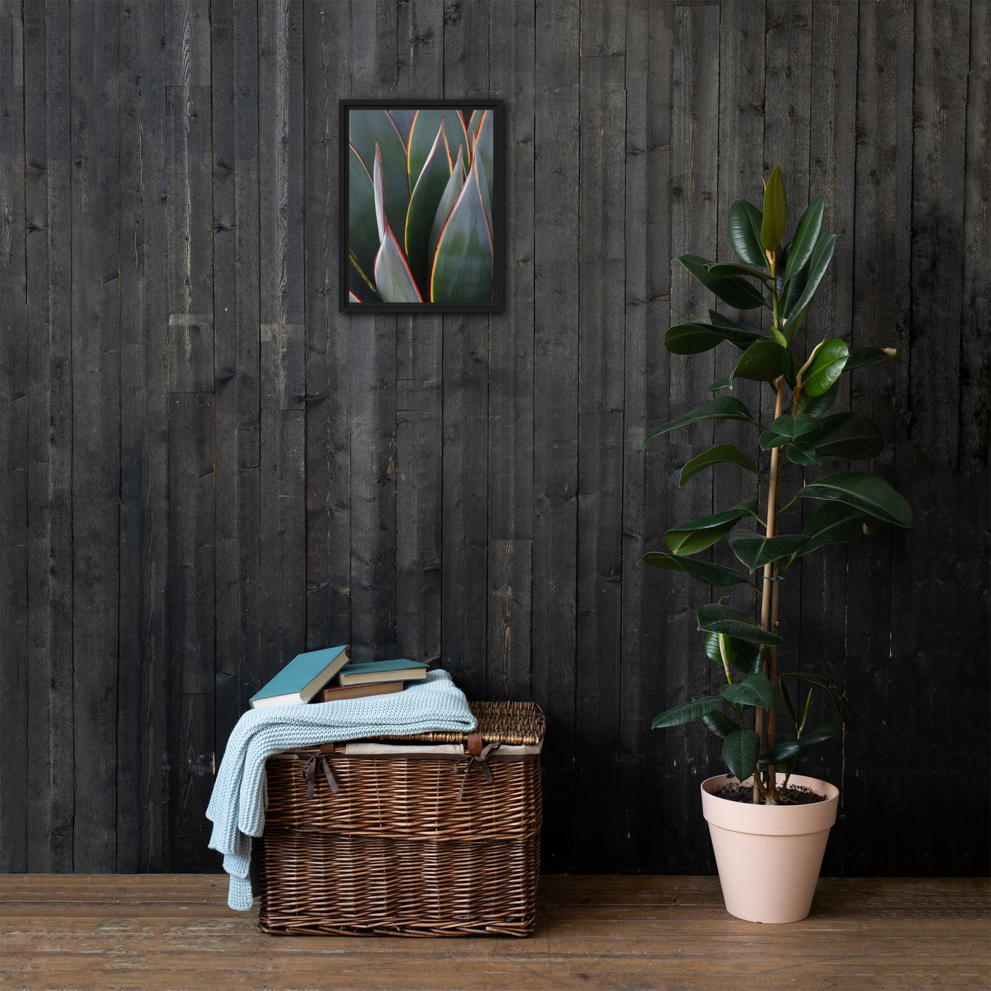 Agave by Leslie Leathers Photography | Framed canvas