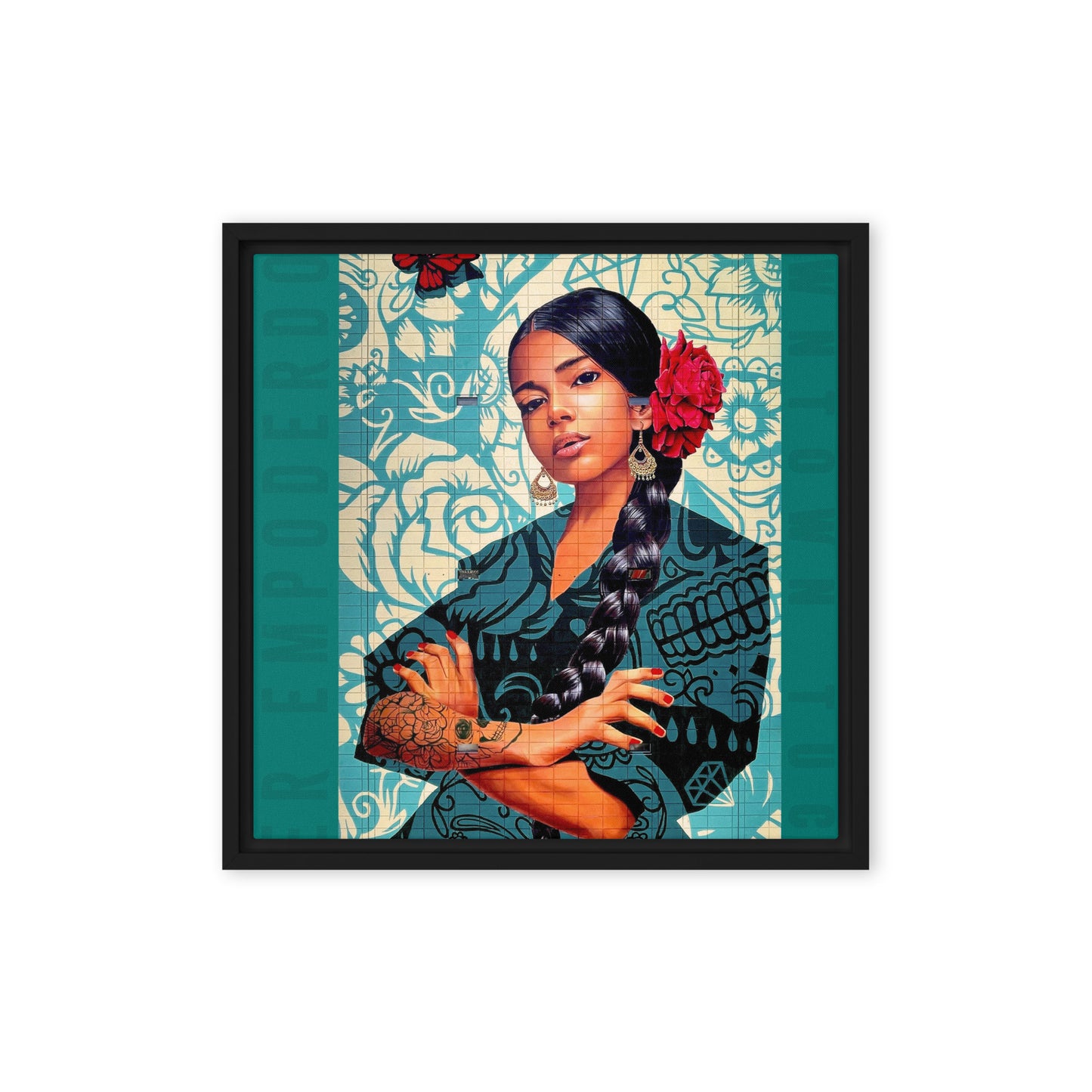 Mujer Empoderdora - Ignacio Garcia | Framed Canvas