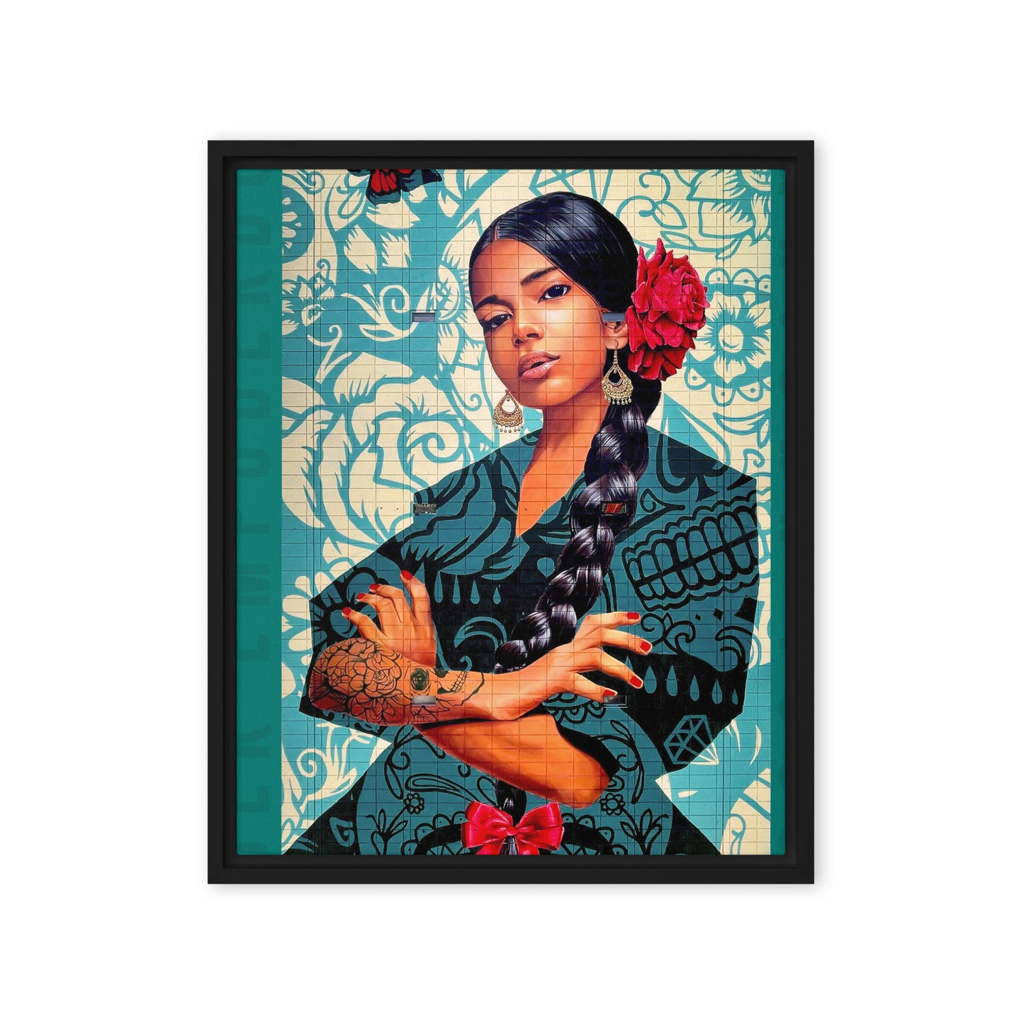 Mujer Empoderdora - Ignacio Garcia | Framed Canvas