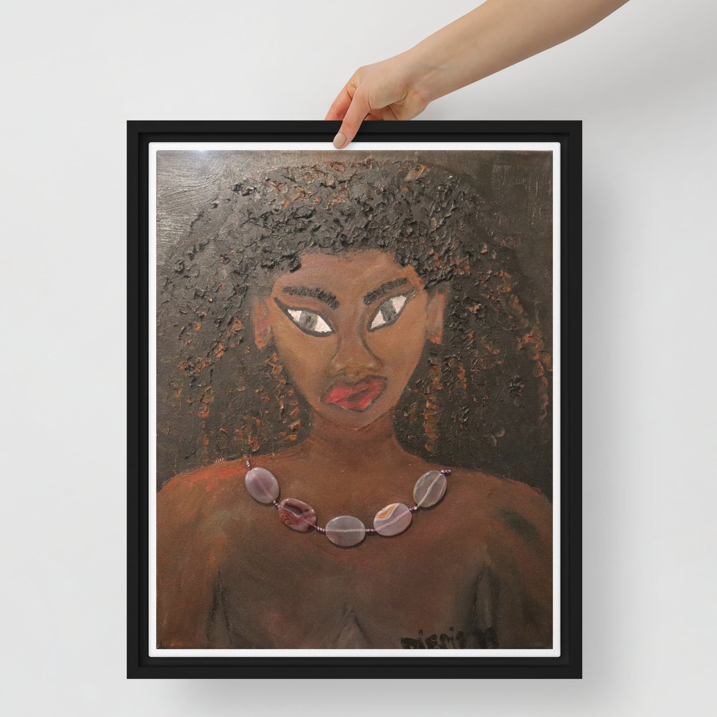 Boobies by Randiesia Fletcher | Framed Canvas Print