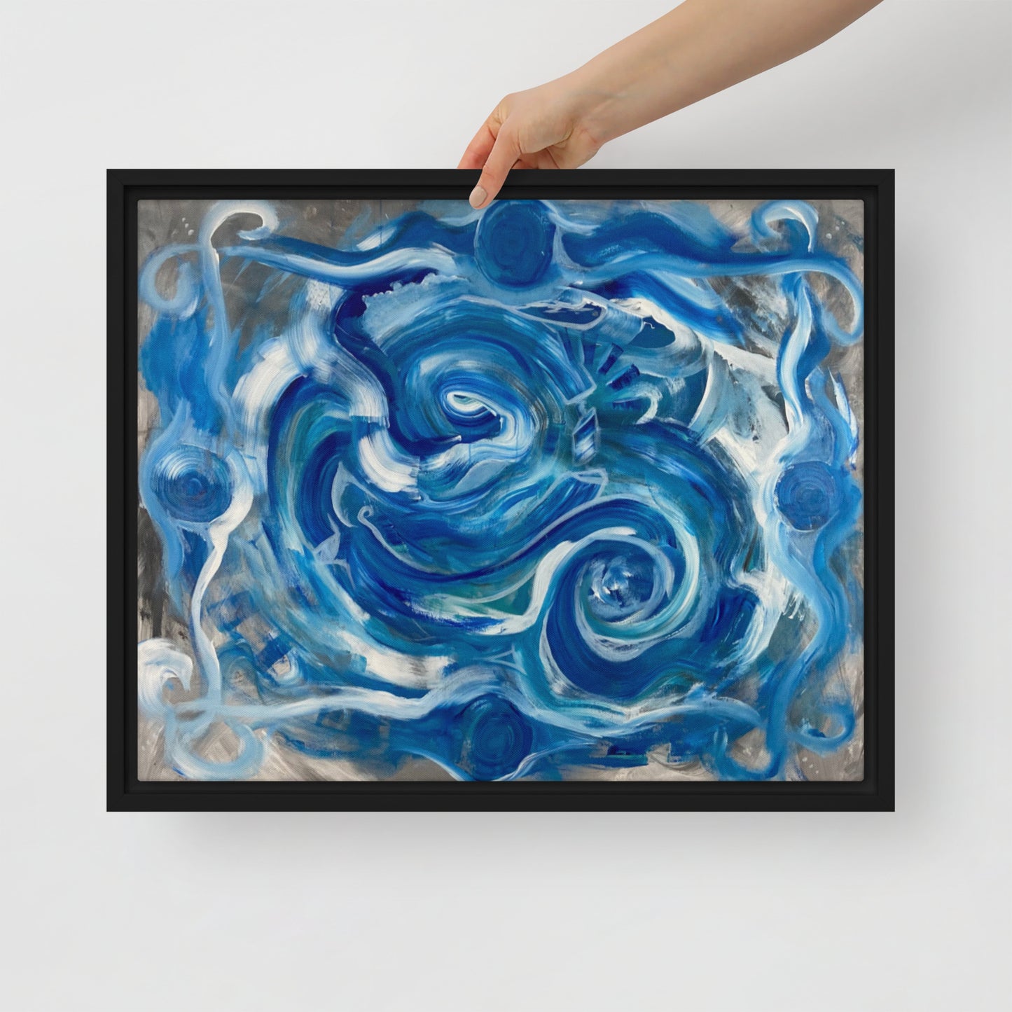 Wind by Tyler Bentley | Framed canvas