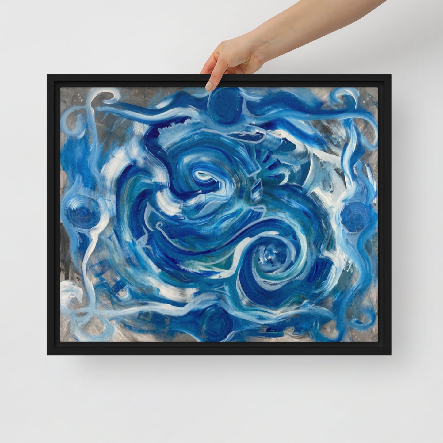 Water by Tyler Bentley | Framed canvas