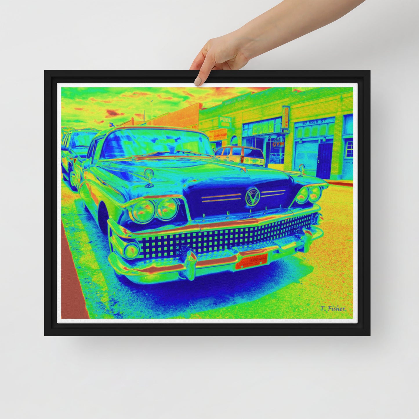 Buick by Tom Fisher Photography | Framed canvas