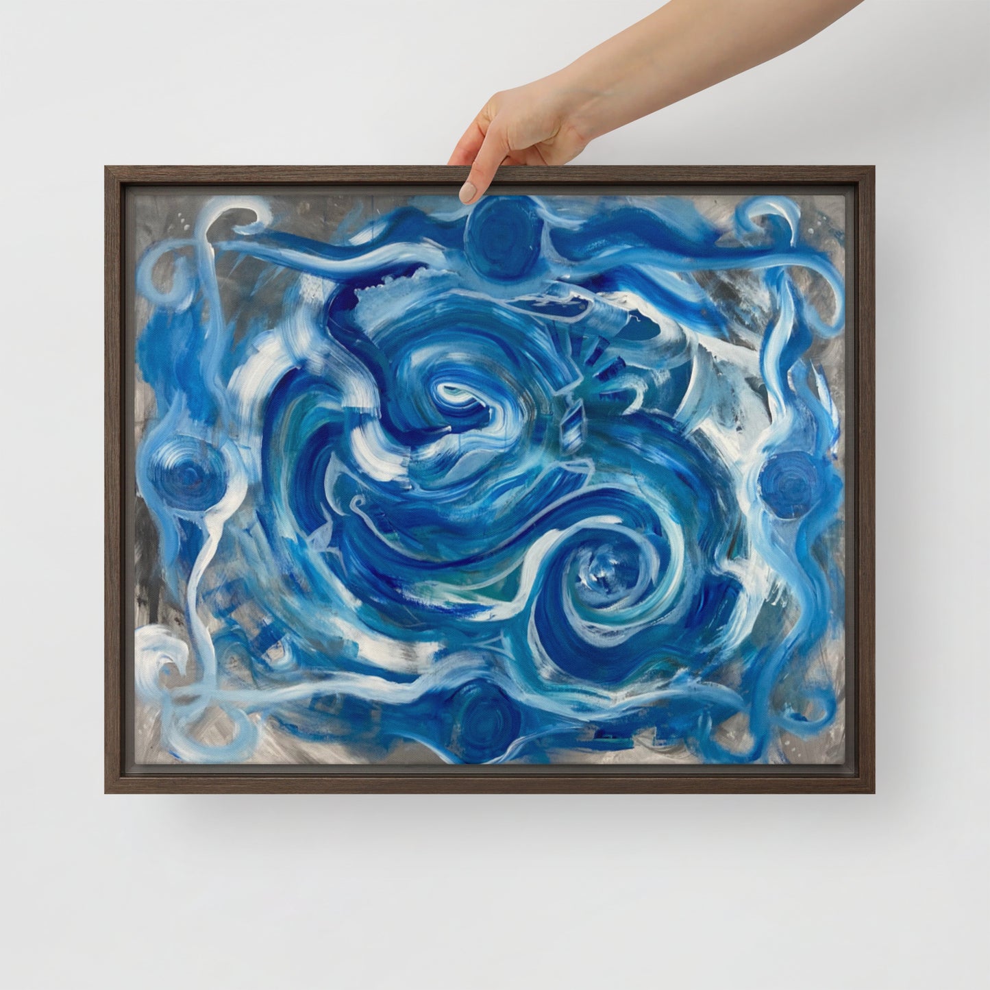 Wind by Tyler Bentley | Framed canvas