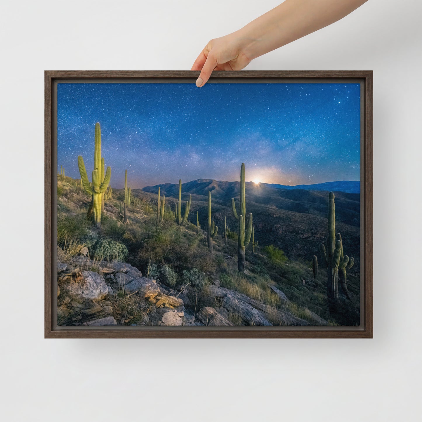 Morning Milkyway by Sean Parker Photography | Framed canvas