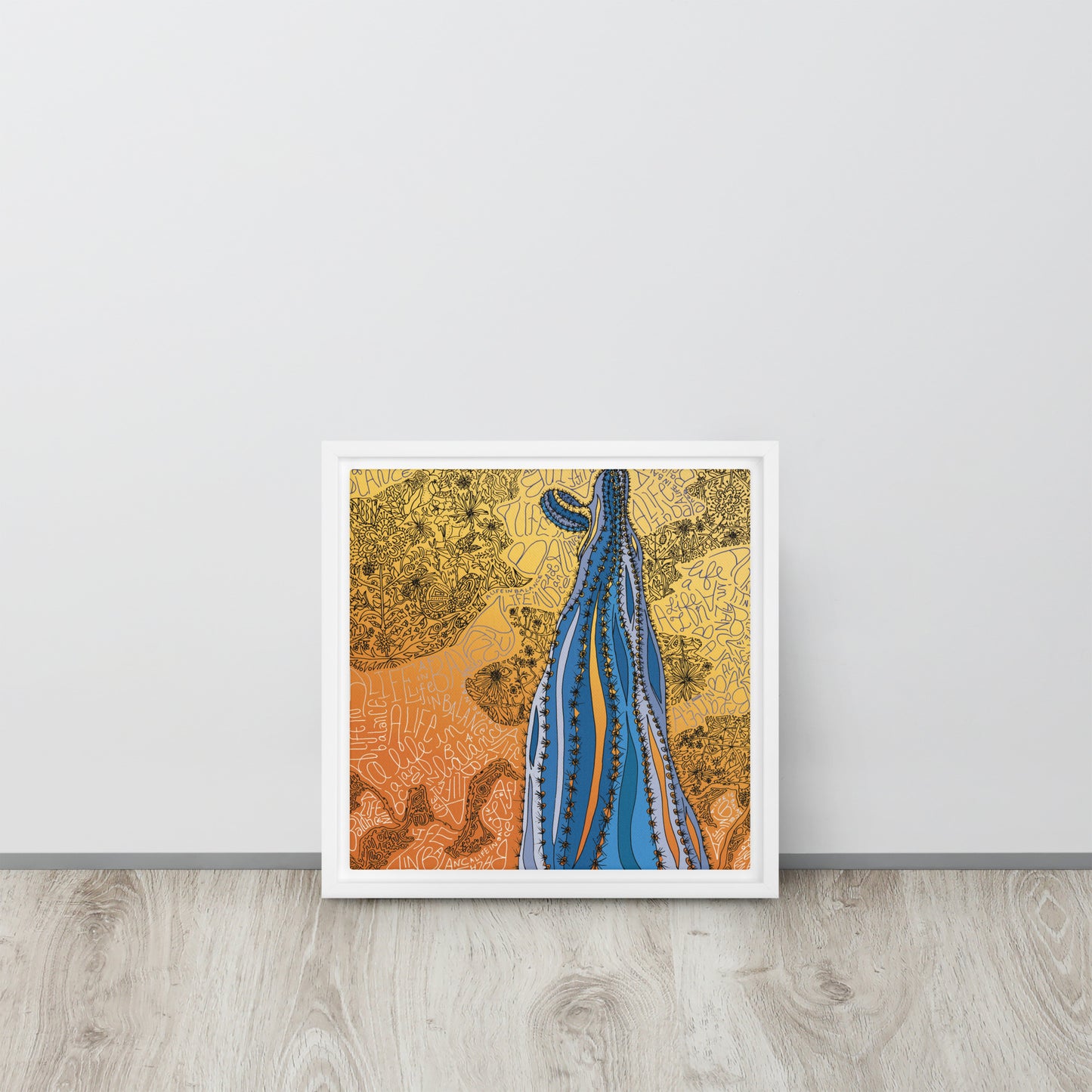 Life in Balance by Lauri Kaye | Framed canvas