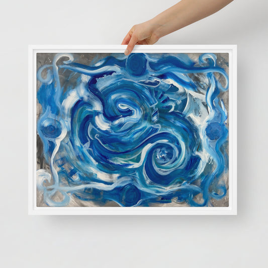 Wind by Tyler Bentley | Framed canvas