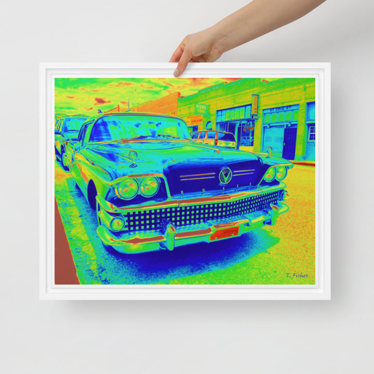 Buick by Tom Fisher Photography | Framed canvas