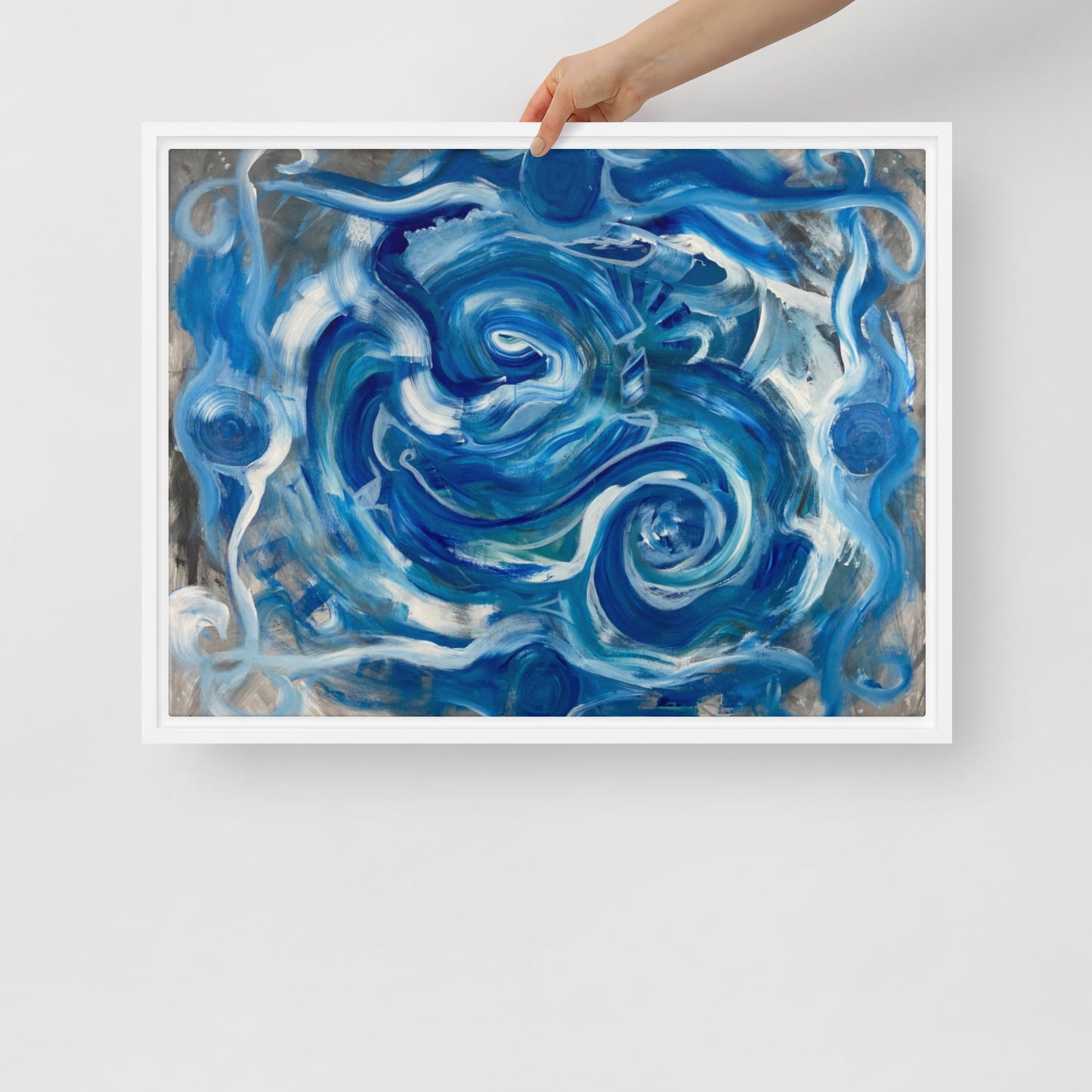 Water by Tyler Bentley | Framed canvas