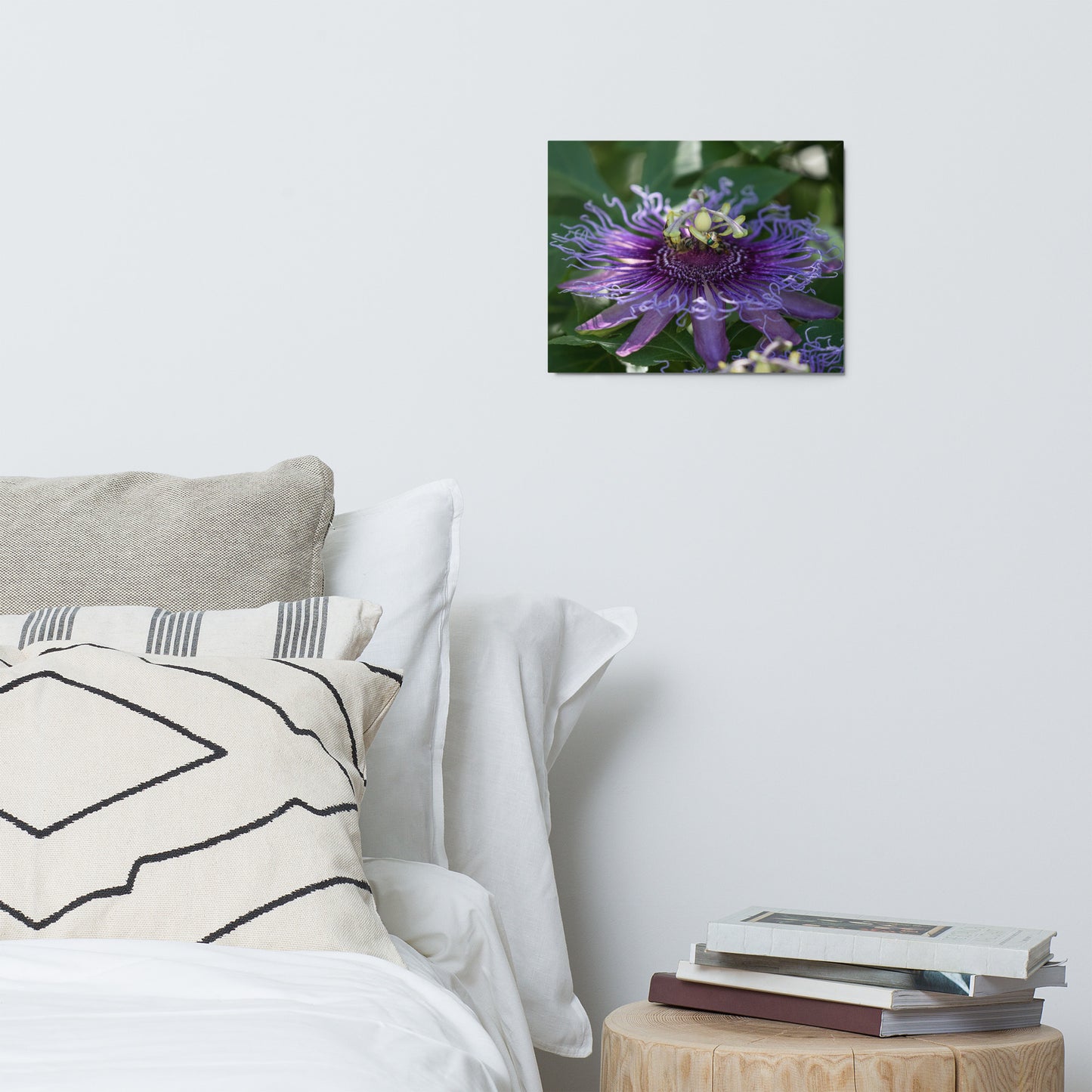 Purple Passion Flower by Leslie Leathers Photography | Metal prints