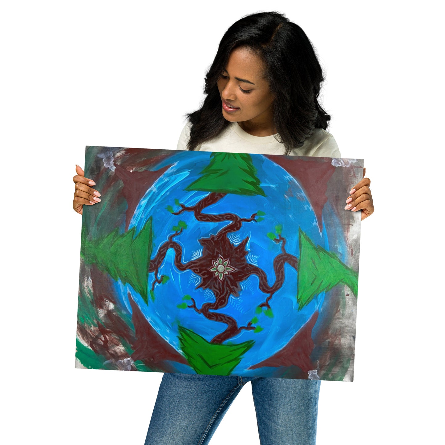 Earth by Tyler Bentley | Metal prints