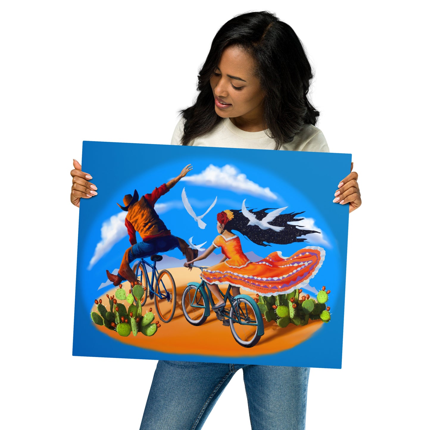 Epic Ride Duo Mural by Joe Pagac | Metal prints