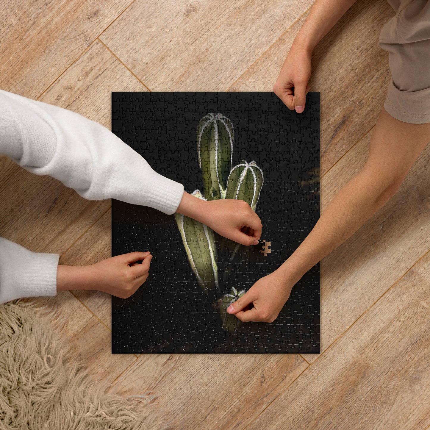 Saguaro Quad by Enrique Aldana Photography | Jigsaw puzzle