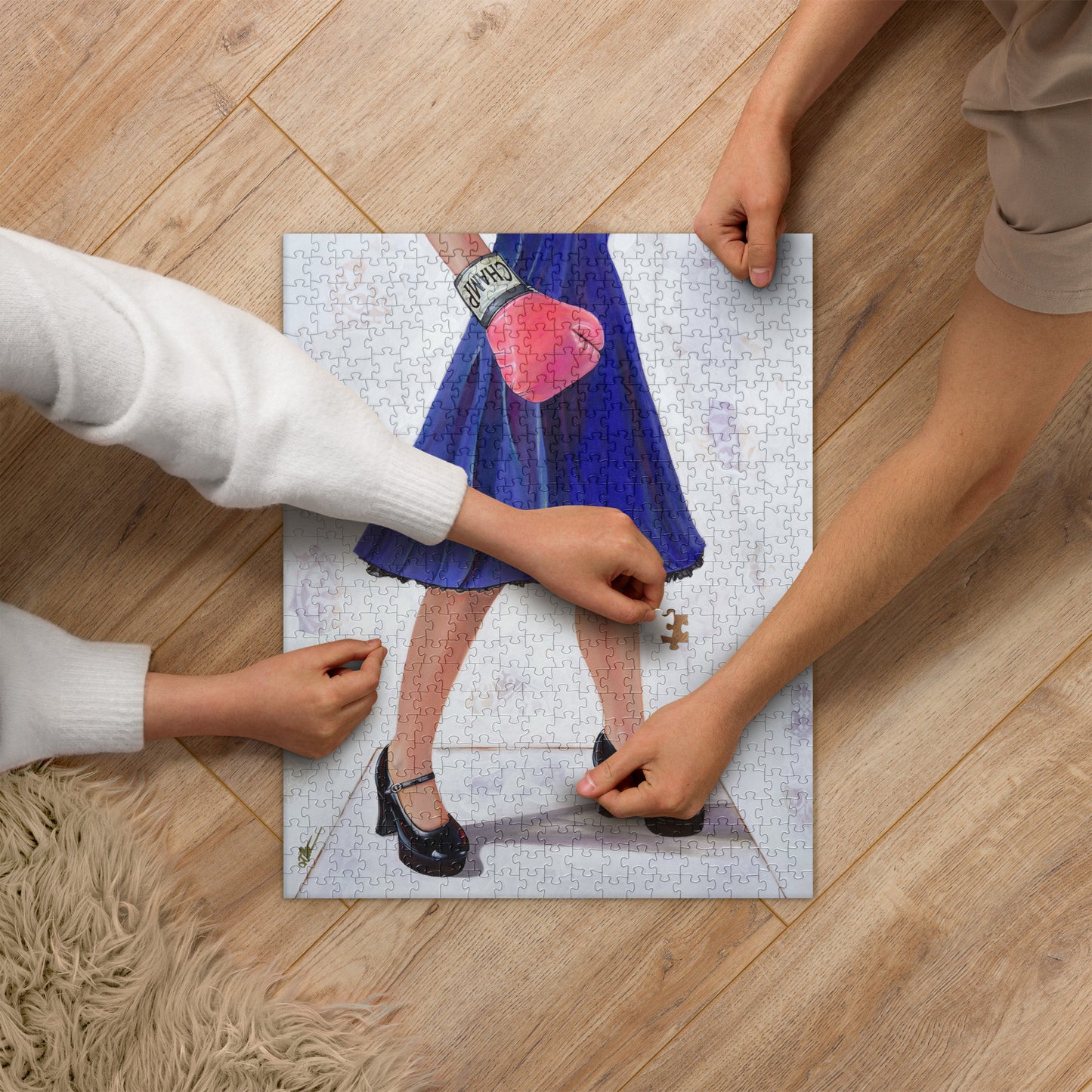 Knockout by Kathleen Arthur | Jigsaw Puzzle