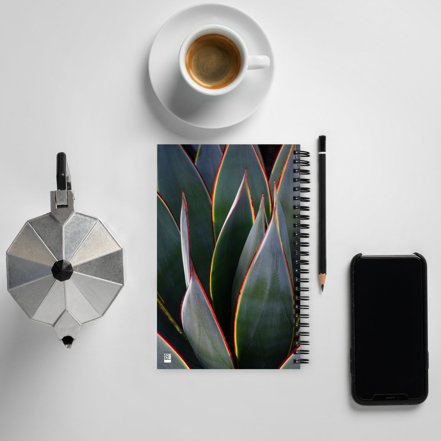 Agave by Leslie Leathers Photography | Spiral notebook