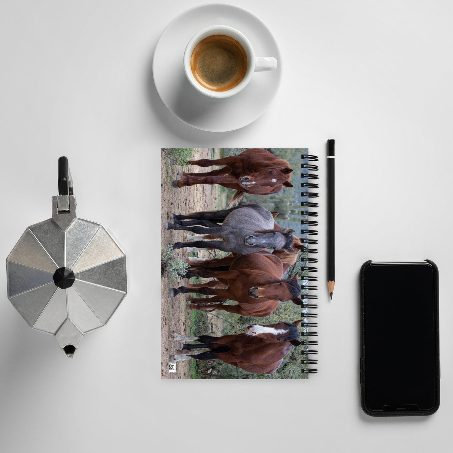 Dream Team by Leslie Leathers Photography | Spiral notebook