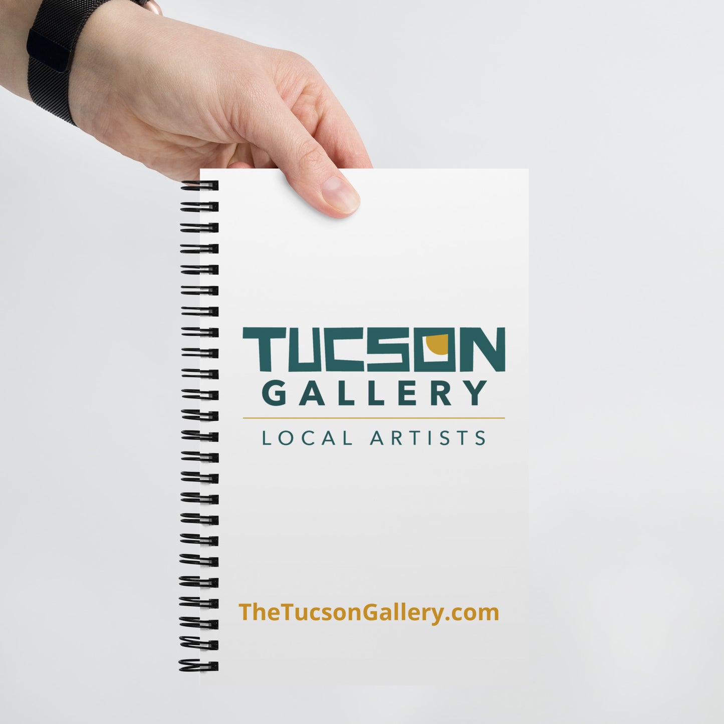 Tucson Gallery | White Spiral Notebook