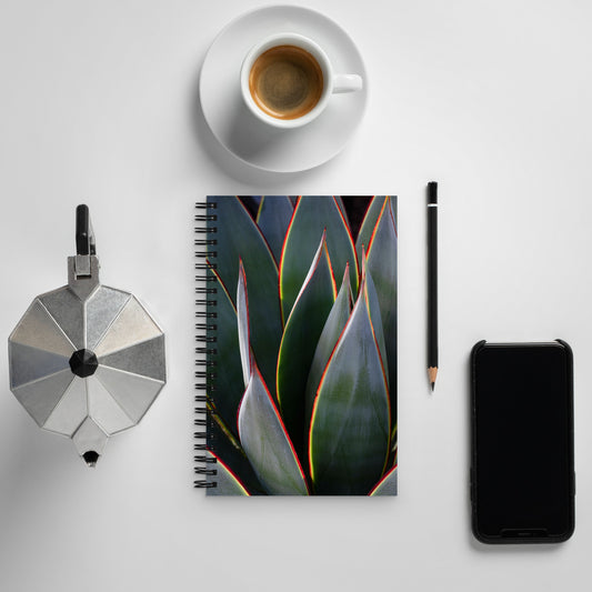 Agave by Leslie Leathers Photography | Spiral notebook