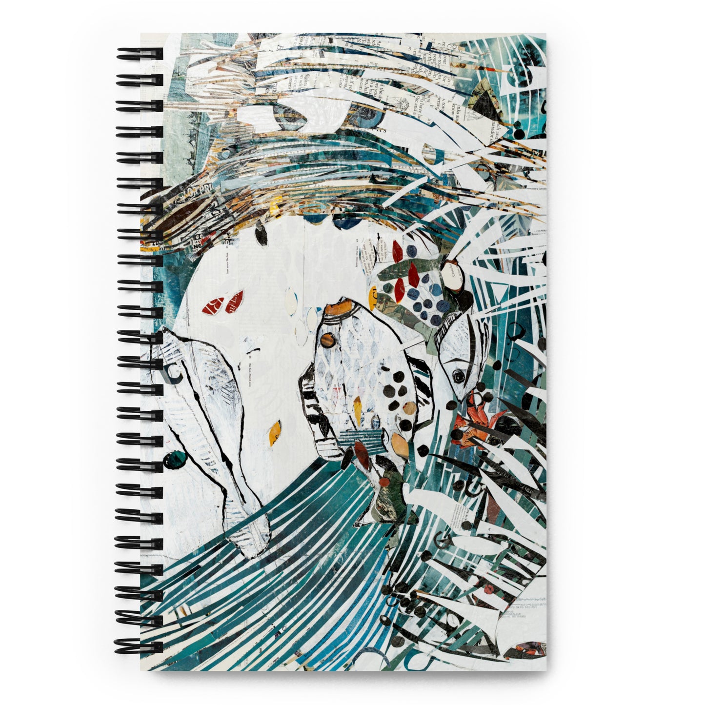 Seas Trees by Amy Bumpus | Spiral notebook