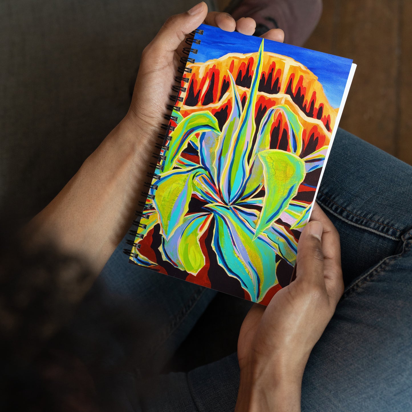 Agave by Suzanne Villella | Spiral notebook