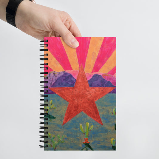 Love AZ by Suzanne Villella | Spiral notebook