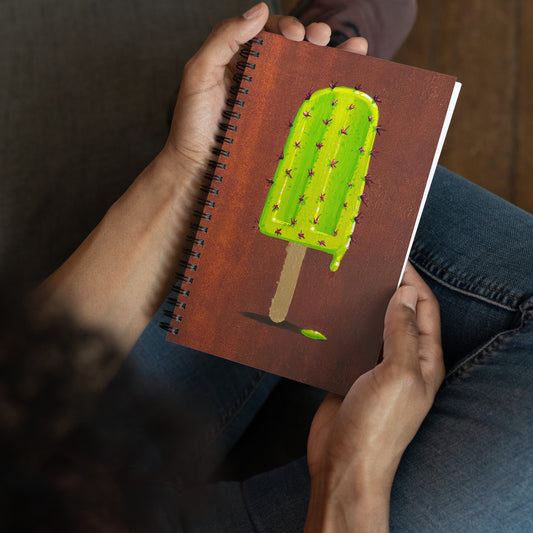 Prickly Pop by Ignacio Garcia | Spiral notebook