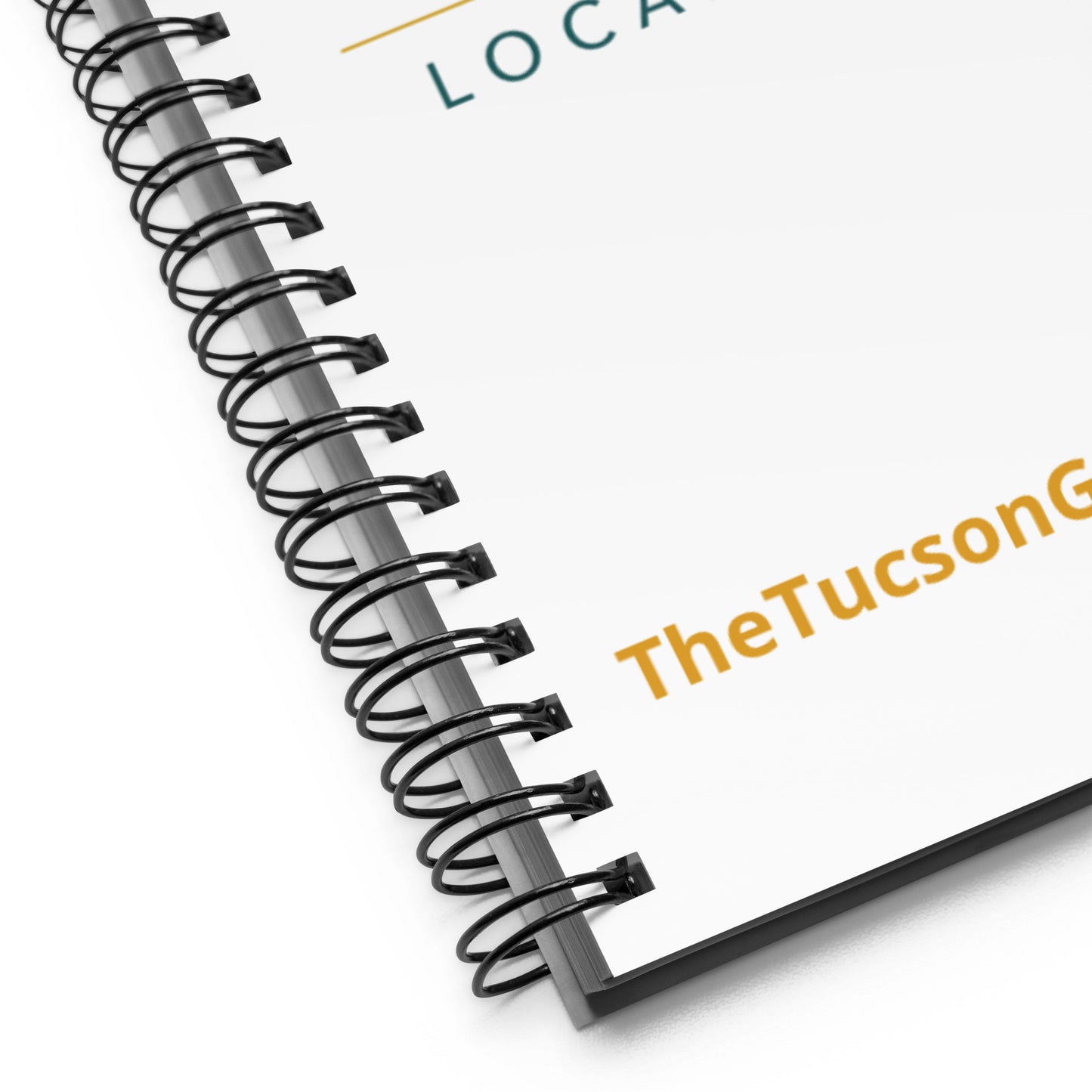 Tucson Gallery | White Spiral Notebook