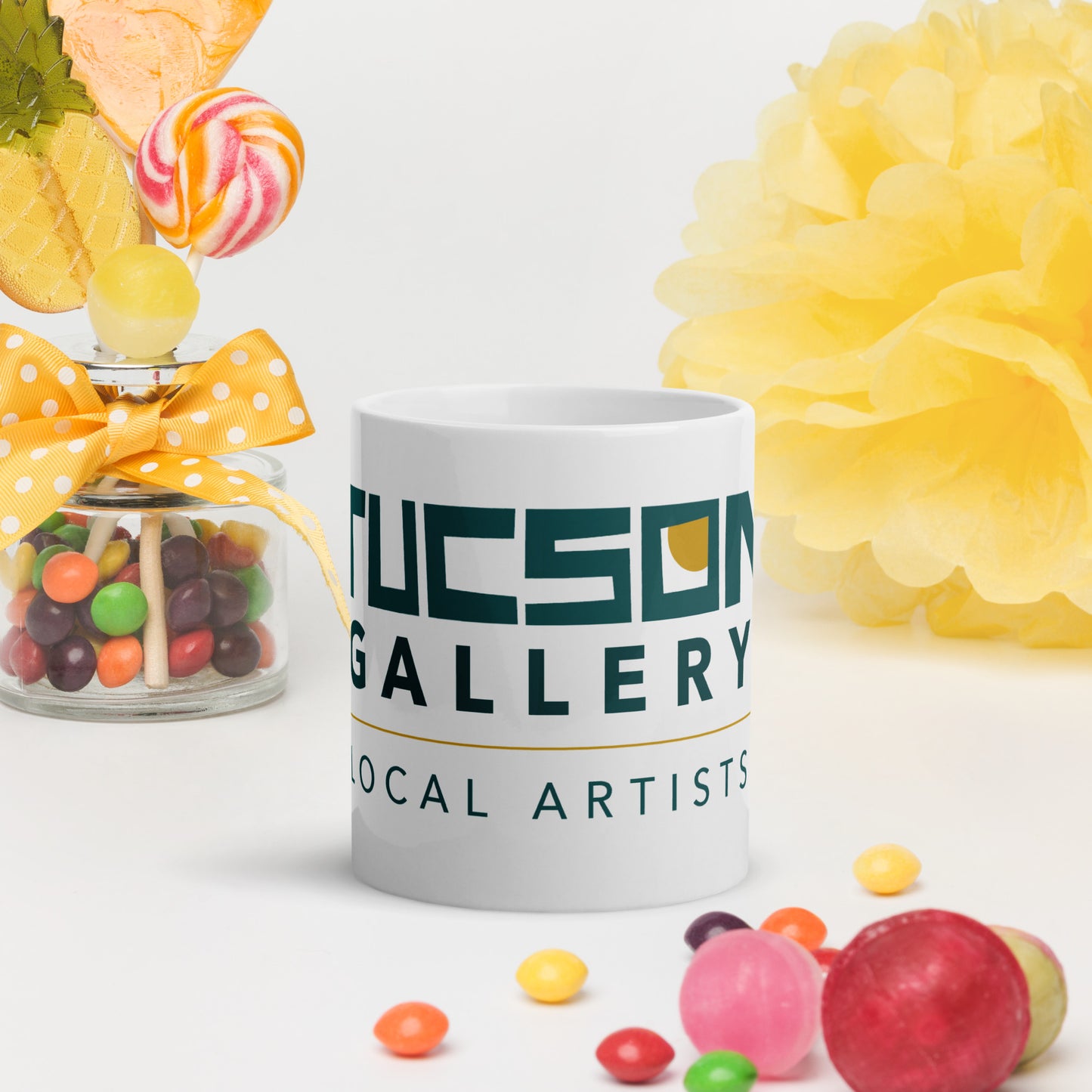 Tucson Gallery | White glossy mug