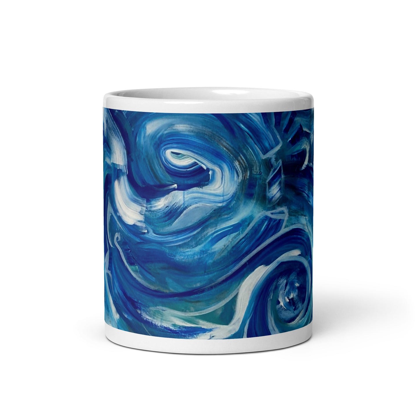 Wind by Tyler Bentley | White glossy mug