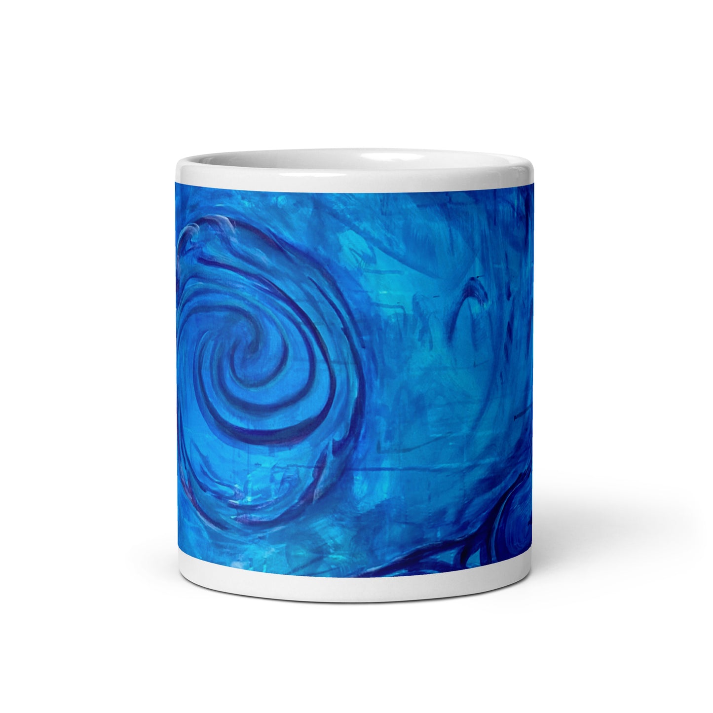 Water by Tyler Bentley | White glossy mug