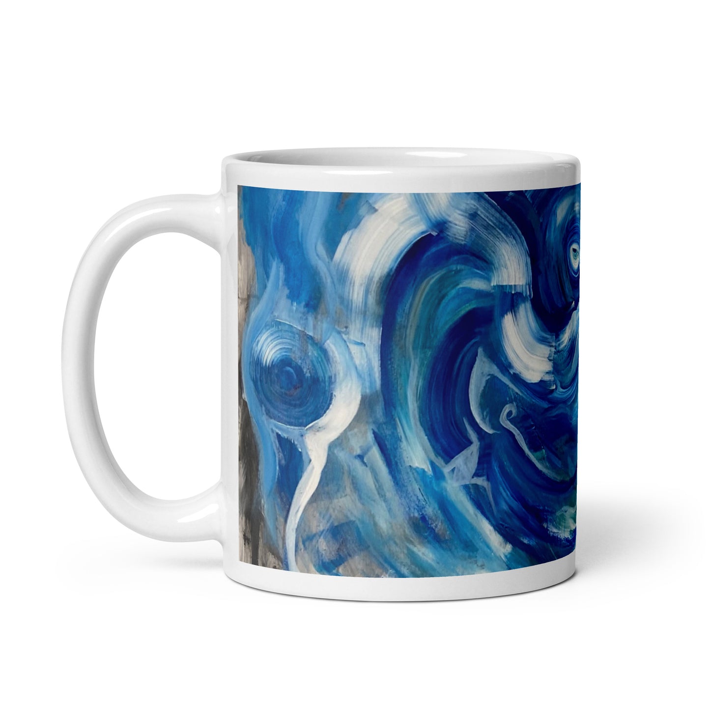 Wind by Tyler Bentley | White glossy mug